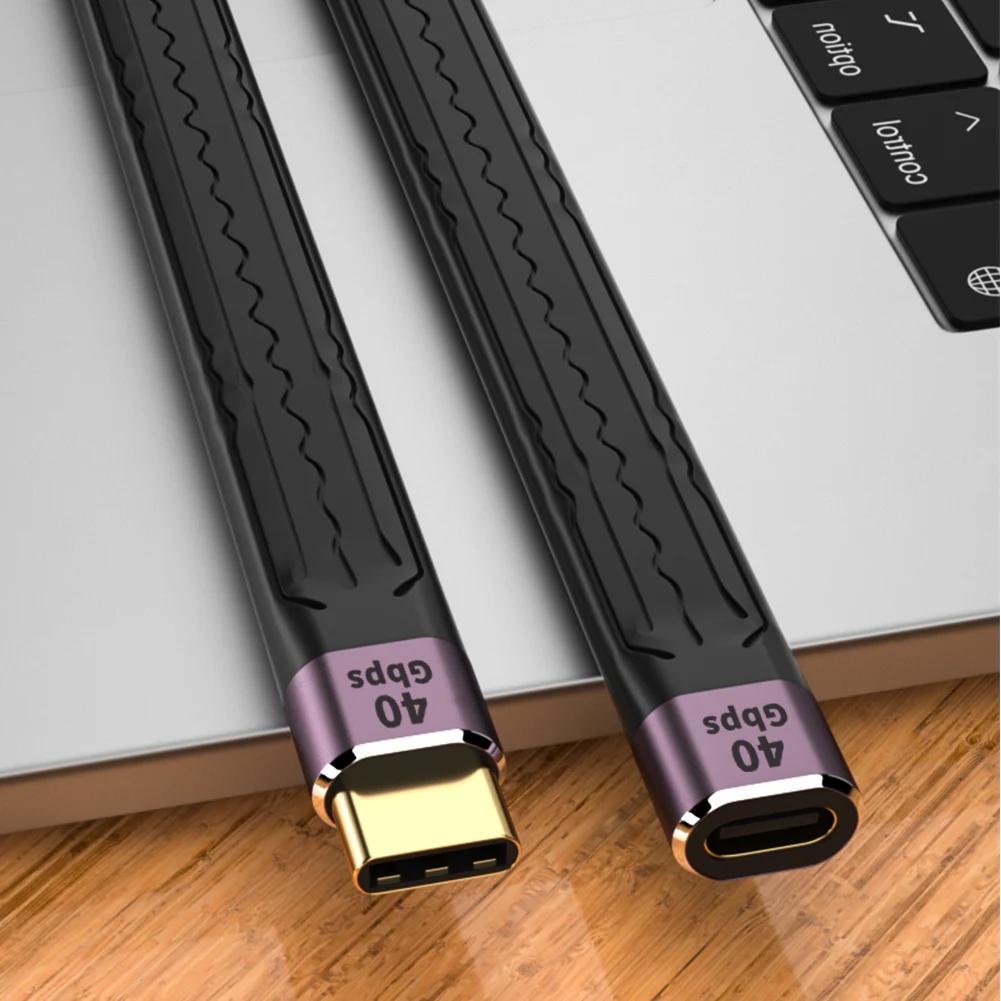 USB C ̺ USB 4.0 Gen3  C /  C     ̺ 40Gpbs  5A PD 100W USB ڵ ̺